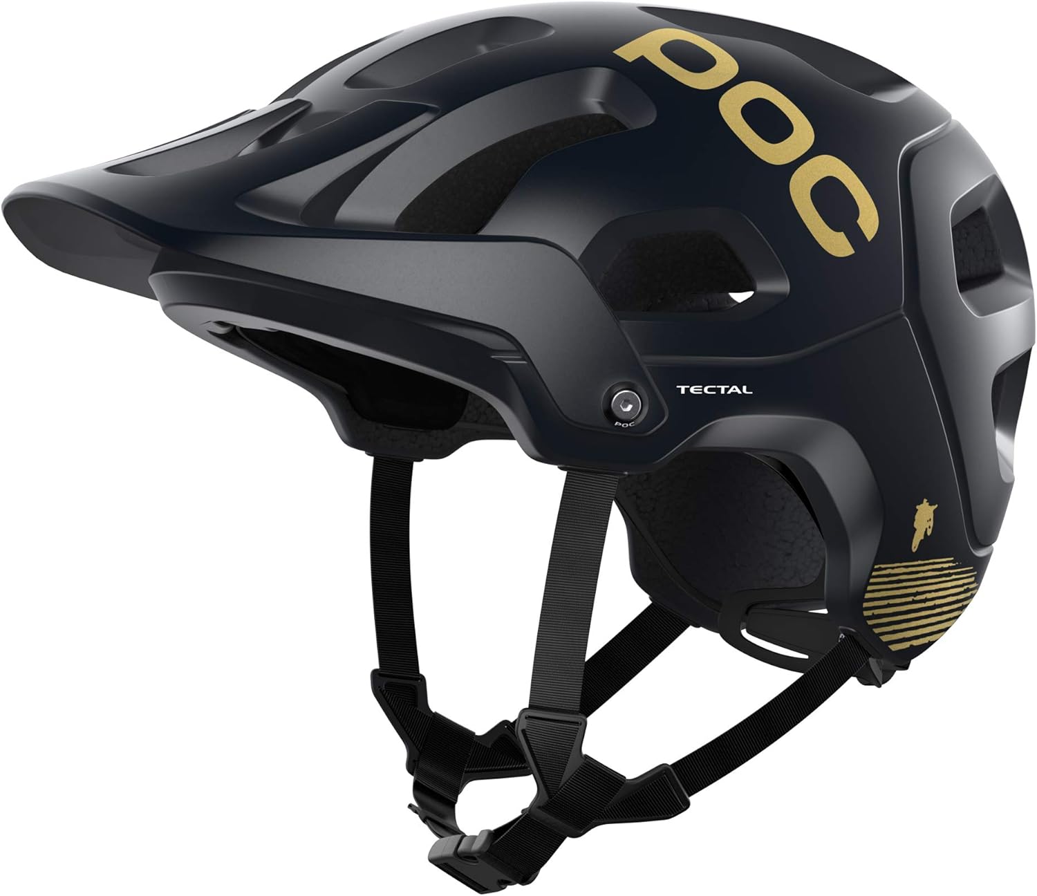 Poc Tectal Fabio Edition Casco Uranio Negro MateOro, XLXXL