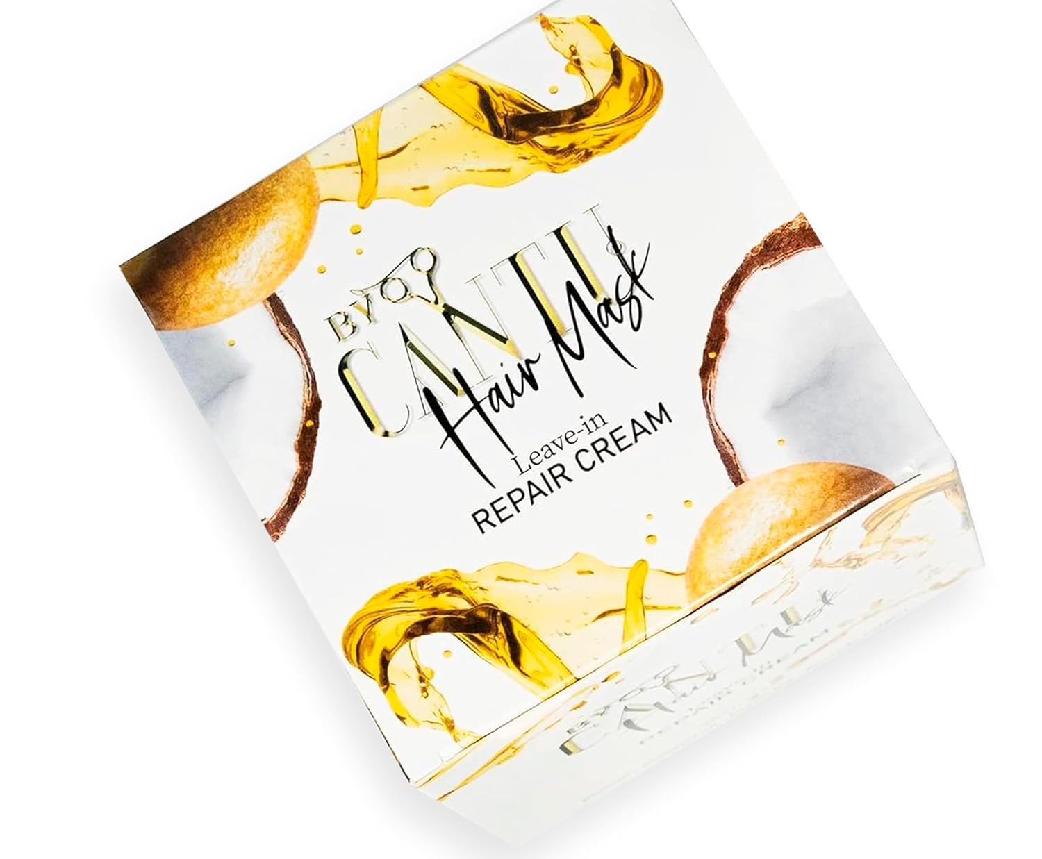 Cantu Hair Mask Crema reparadora sin enjuague – Hidratación intensiva y reparación profunda para cabello seco y dañado
