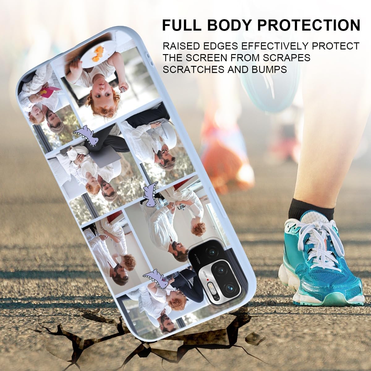 Eouine Funda de teléfono personalizada para Xiaomi Redmi Note 11 Pro (4G5G) 2022 (6.67 pulgadas)  Fundas de teléfono con imagen personalizable,