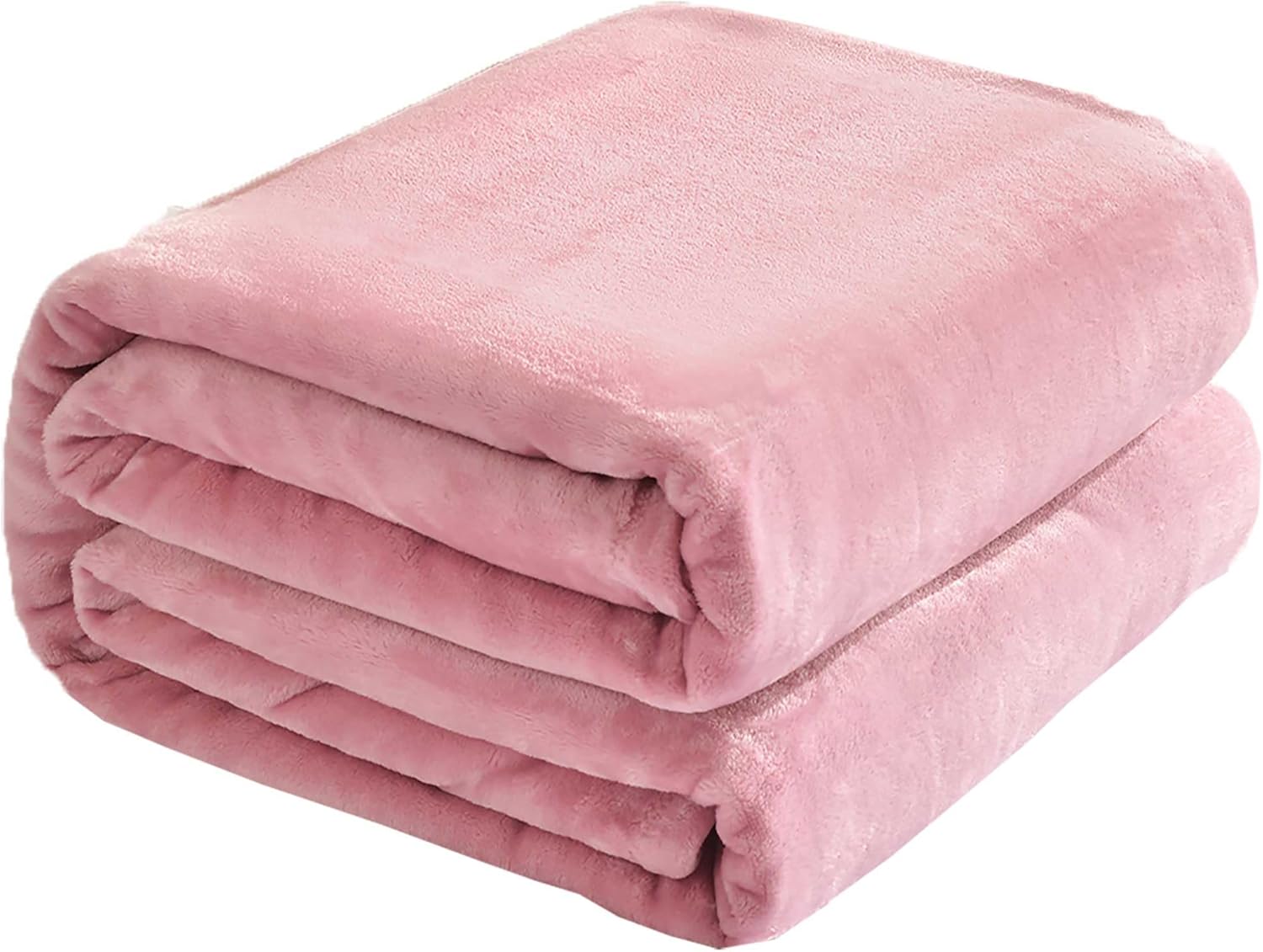 Kingole Manta de microfibra de franela afelpada. Suntuosa. Peso ligero. Acogedora. Para la cama o el sillón. Supersuave y cálida, en colores lisos.