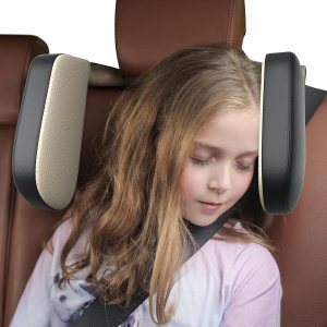 Canler Almohada para reposacabezas de automóvil 2023, cómoda y mejorada para viajes por carretera, soporte para la cabeza y el cuello para niños y Canler Almohada para reposacabezas de automóvil 2023, cómoda y mejorada para viajes por carretera, soporte para la cabeza y el cuello para niños y