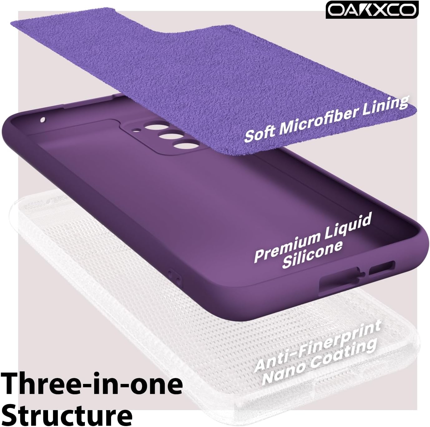 oakxco Funda para teléfono Moto Edge 2021Edge 2021 5G UW de silicona líquida, bonita funda delgada de goma suave TPU lisa para mujeres y niñas,