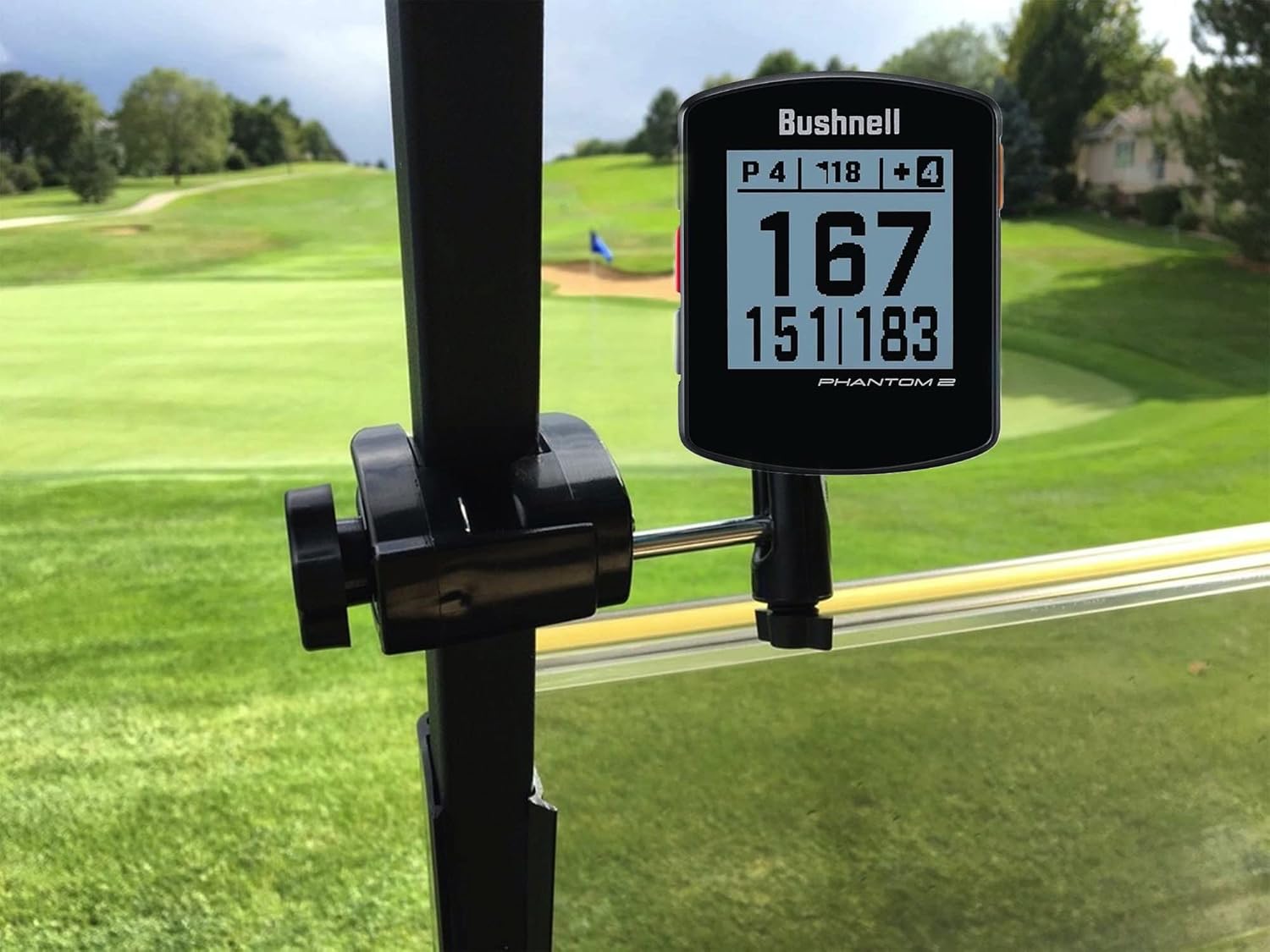 Caddie Buddy Soporte de carrito de golf para Bushnell Phantom 2