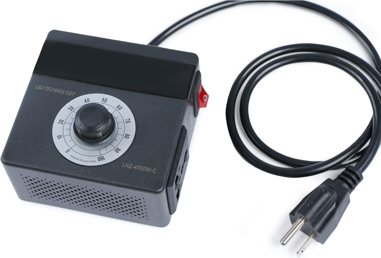Regulador de velocidad variable Ajustador para motor de ventilador de escape, router, taladro eléctrico, reóstato AC 110 V 220 V 15 A 4000 W