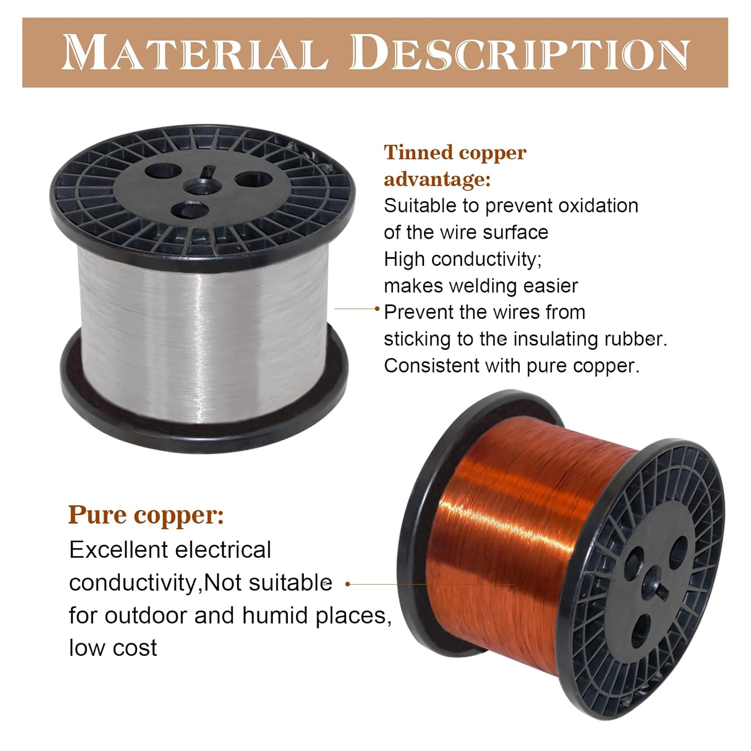 Cable eléctrico de silicona 18 AWG, kit de cable eléctrico THUN-CT de 6 colores (17 pies cada uno), cable de cobre estañado, kit de cables de