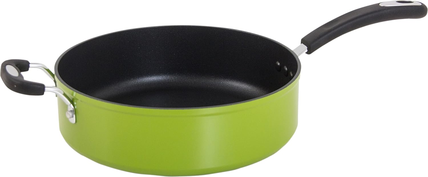 Ozeri The All-In-One – Sartén verde, 5 L (5.3 cuartos de galón)