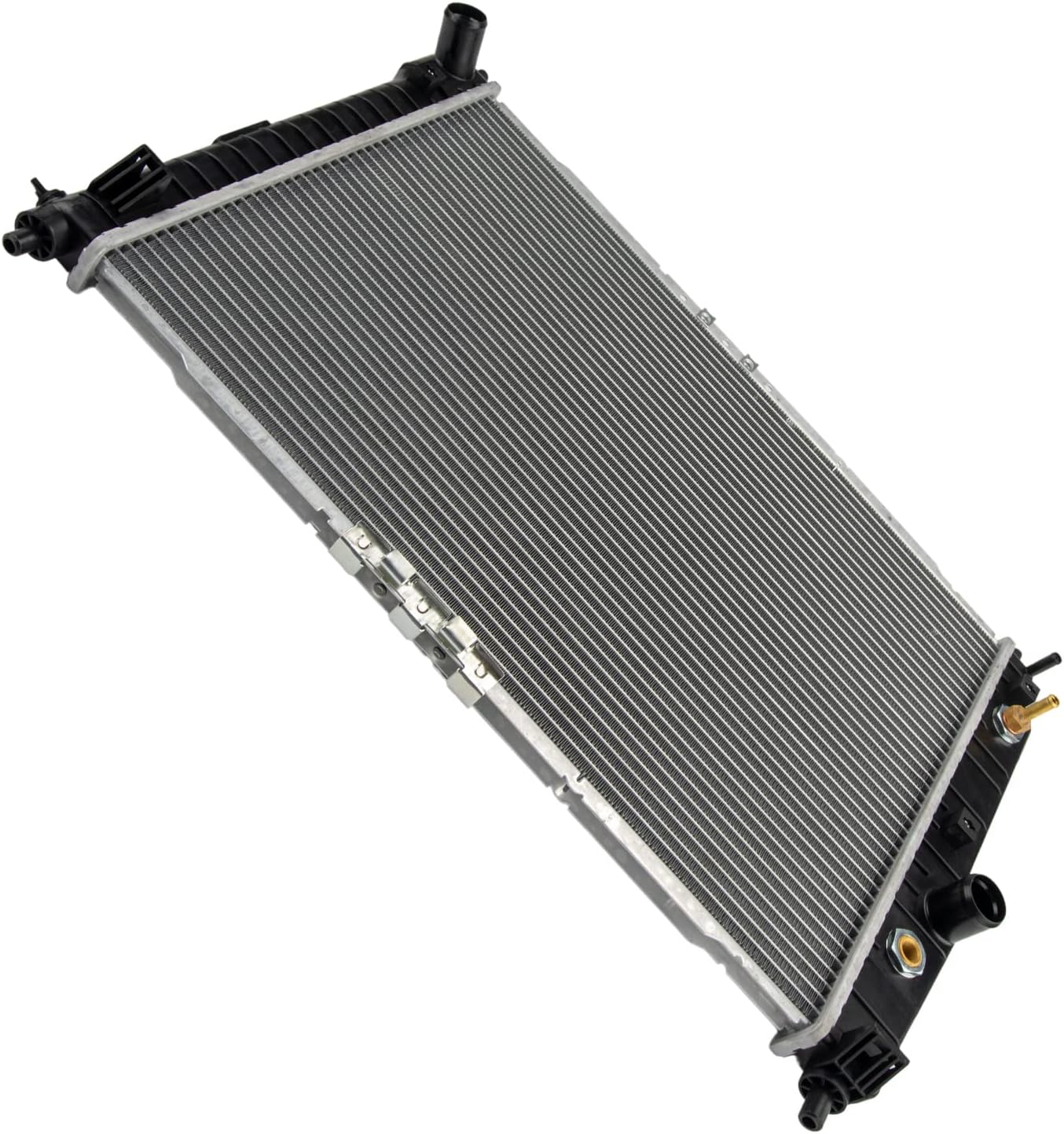 KAC Radiadores, CU2873 Kit Completo de Radiador Compatible con Aveo 2004-2008 1.6L, Aveo5 2007-2008 1.6L, Radiador de Aluminio