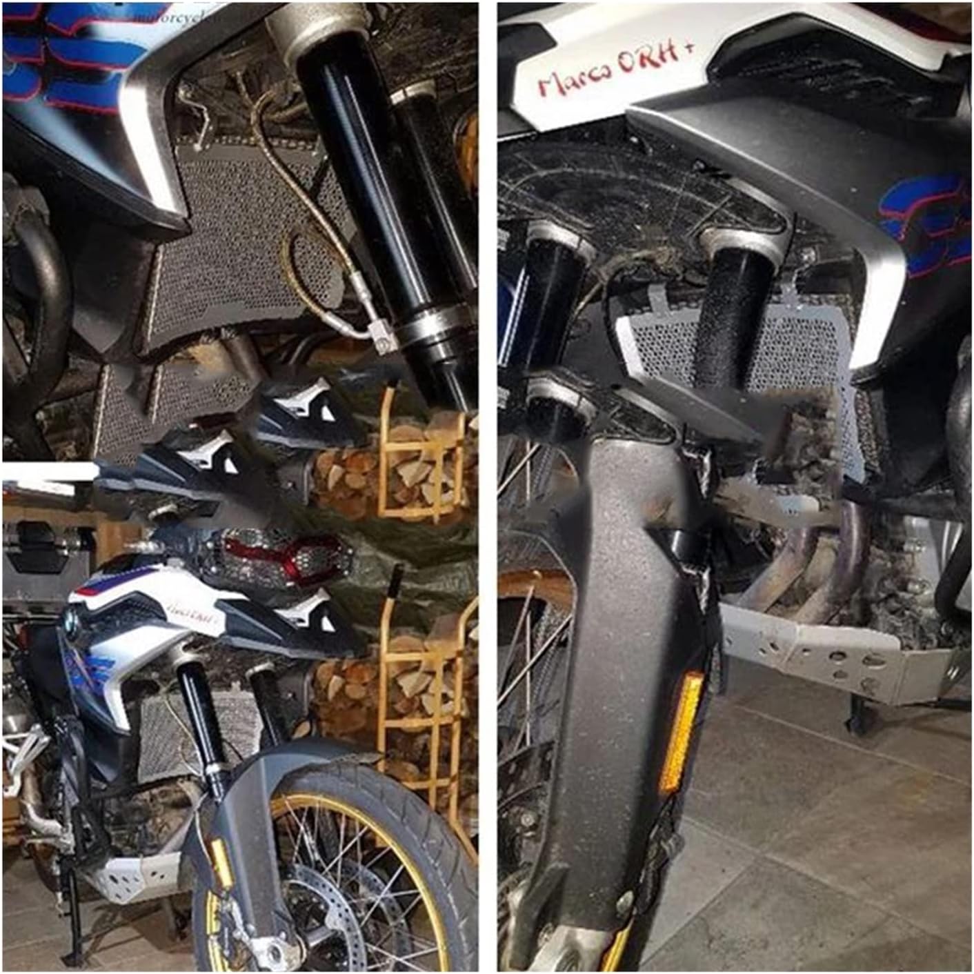 HRTLSS for BM-&W F750GS F850GS Adventure 2018 2019 2020 2021 Motorcycle Accessories Radiator Grille Guard Cover Protection F 850 750 GS Motorcycle