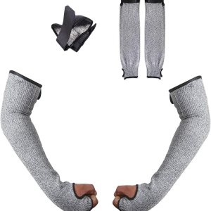 Manga de protección para brazos, manga de protección de brazo de seguridad de nivel 5, manga protectora anticortes, resistente a las quemaduras, Manga de protección para brazos, manga de protección de brazo de seguridad de nivel 5, manga protectora anticortes, resistente a las quemaduras,