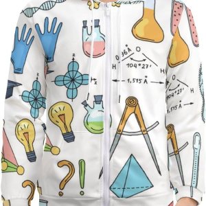 Science Or Chemistry Elements Hoodies for Men Zip-Front Hooded Sweatshirt Drawstring Pullover Jacket Warm Coat Outwear Science Or Chemistry Elements Hoodies for Men Zip-Front Hooded Sweatshirt Drawstring Pullover Jacket Warm Coat Outwear