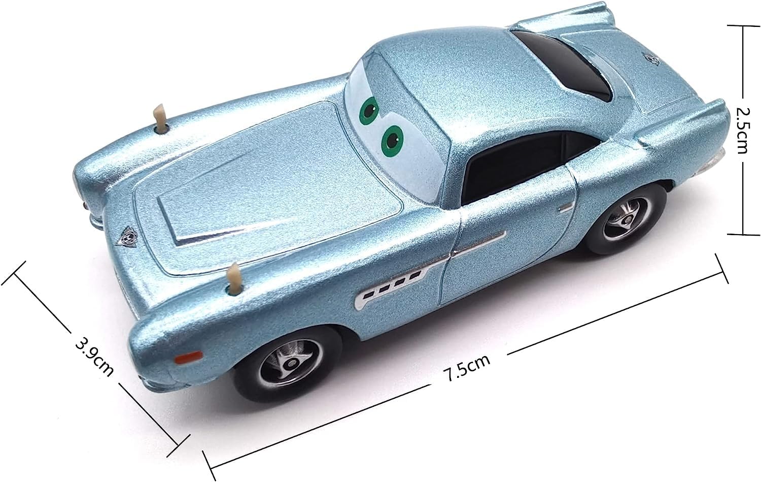 Juguete de coche de película Finn Mcmissile 155 Die-Casting Car Metal Alloy Boy Kid Toy
