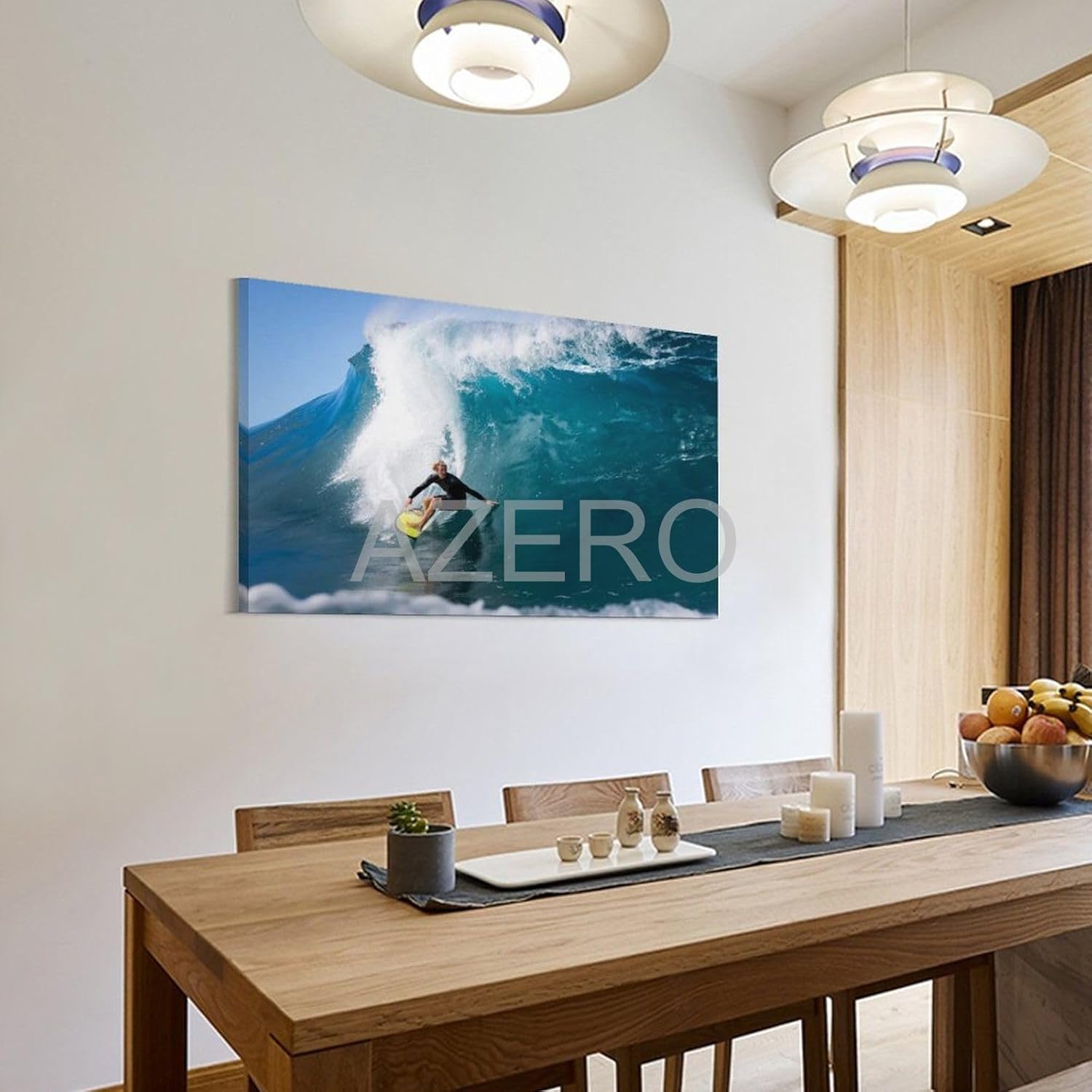 GIISH John John Florence – Póster de arte de surf HD, pintura en lienzo, póster de arte de pared para dormitorio, sala de estar, decoración de 08 x