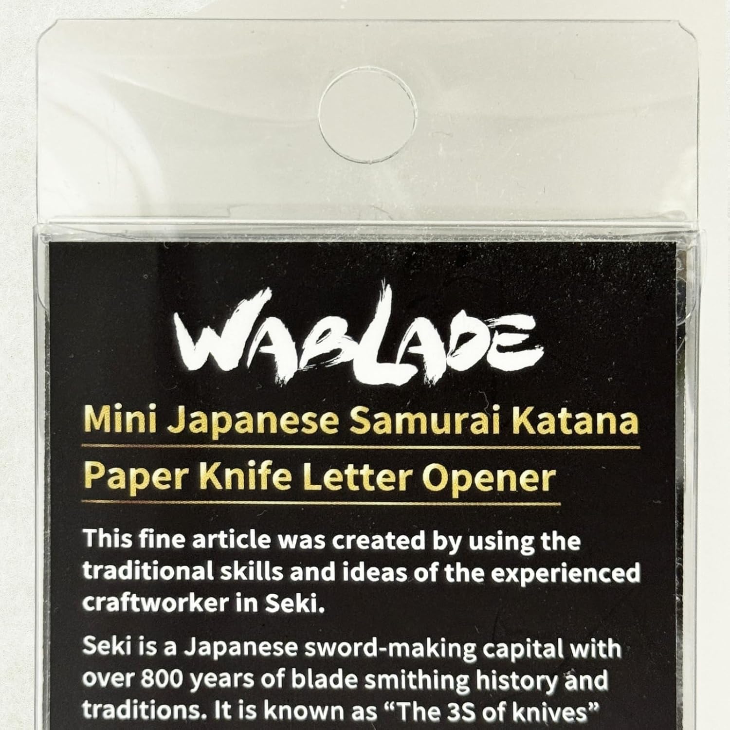 Mini japonés samurái katana espada cuchillo de papel abrecartas 8.3 pulgadas (fecha Masamune)