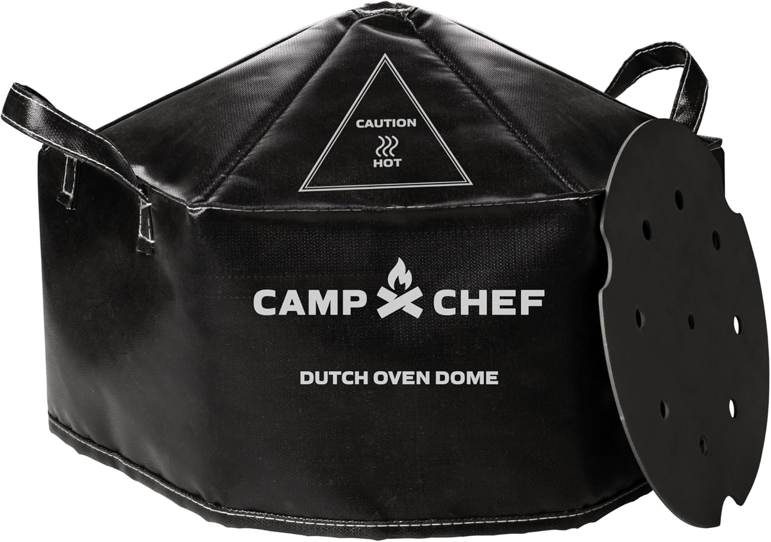 Camp Chef Black Dutch Horno Dome & Placa Difusor de Calor – Equipo de cocina al aire libre para artículos esenciales del hogar y accesorios de