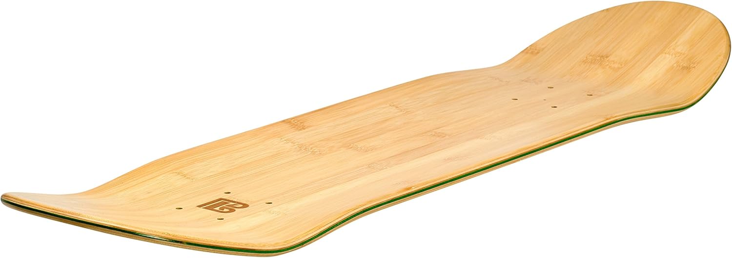 Bamboo Skateboards Graphic – Tabla de skateboard (bambú, duran más que el arce, respetuosa con el medio ambiente)