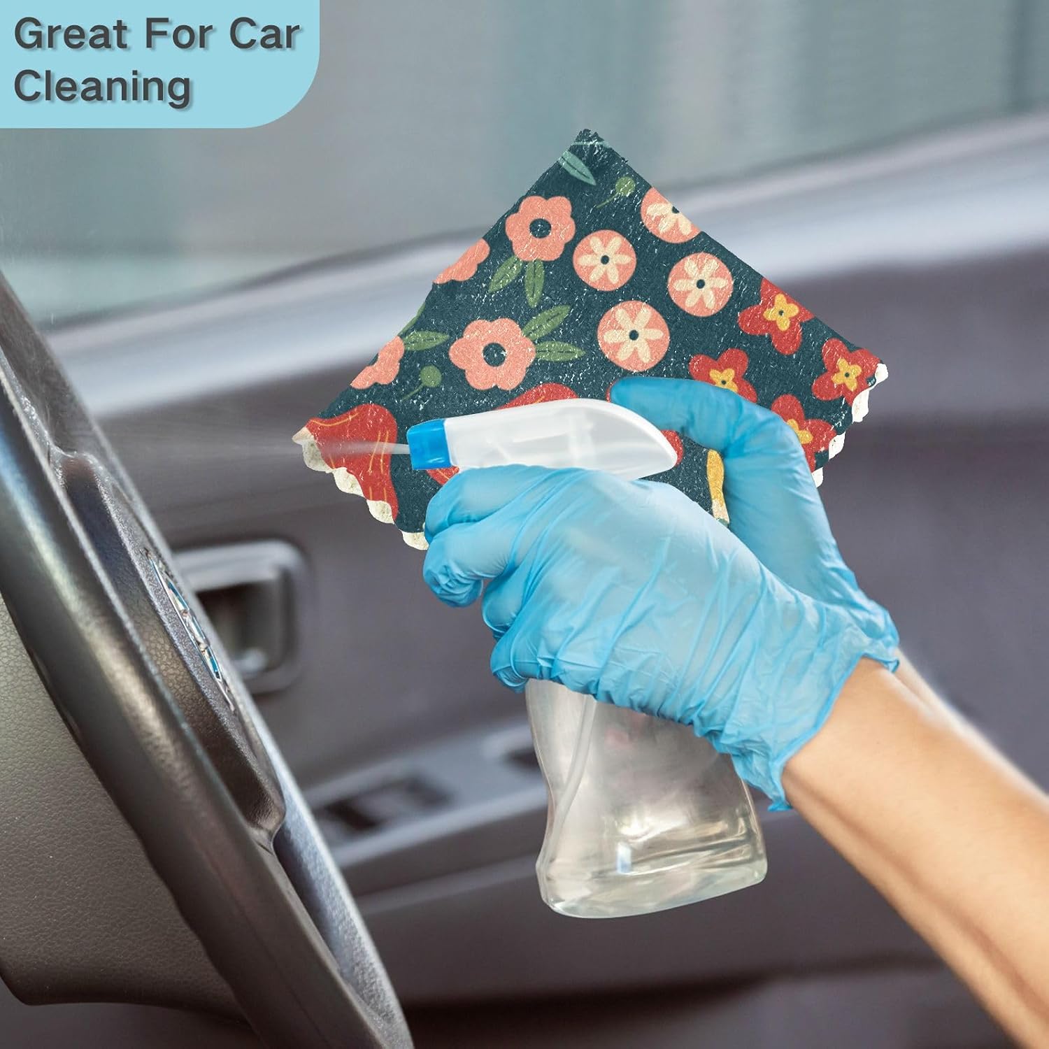 Woodland Mushrooms Flower Quality Decorative Microfiber Towel for Kitchen Absorbent Set of 6 Microfiber Drying Towel Kitchen for Countertop