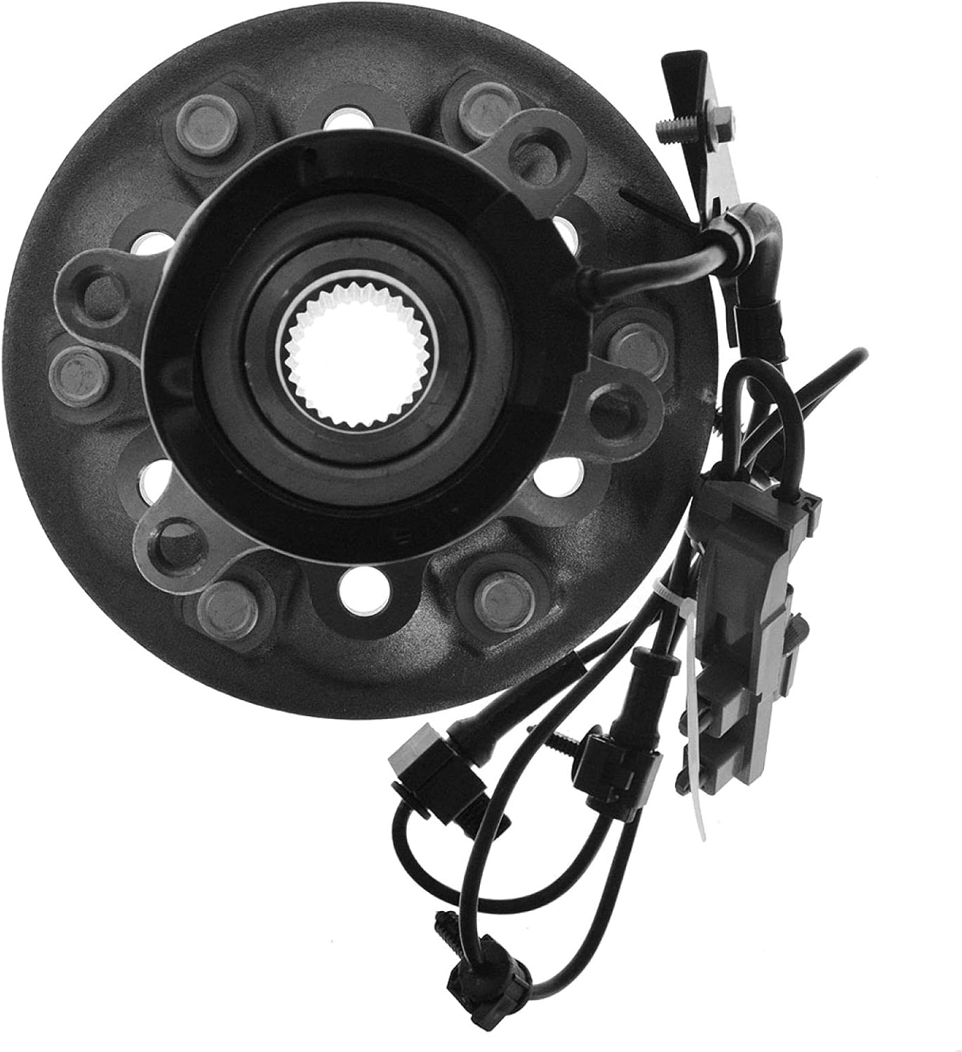TRQ Juego de 4 piezas de dirección con ejes de eje CV y conjuntos de rodamientos de cubo de rueda para Chevy Colorado 4×4 2004-2008  GMC Canyon 4×4