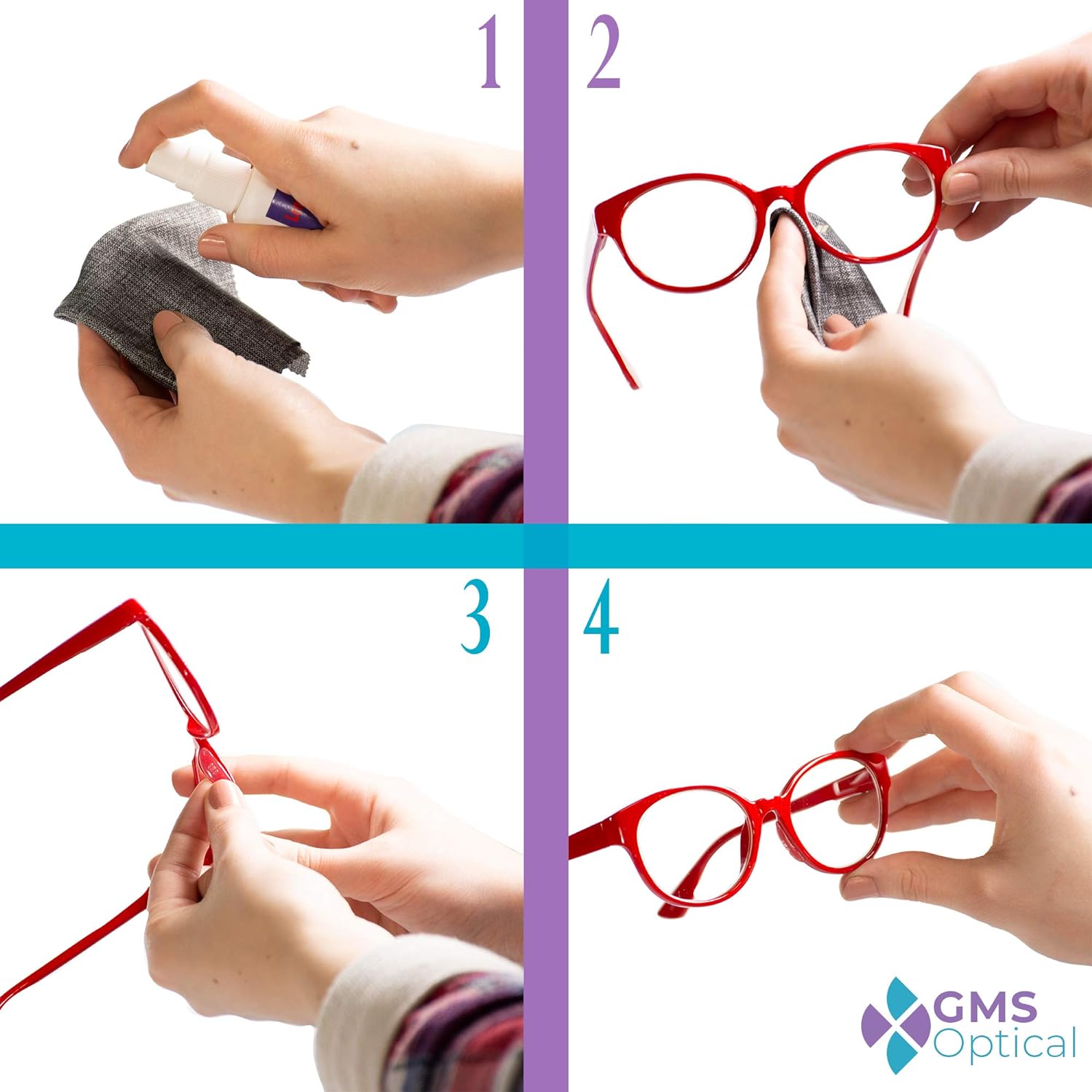 GMS Optical 0.126 in extra grueso  0.591 in longitud media  Bolsa de aire adhesiva de lágrima antideslizante almohadilla de nariz de silicona que