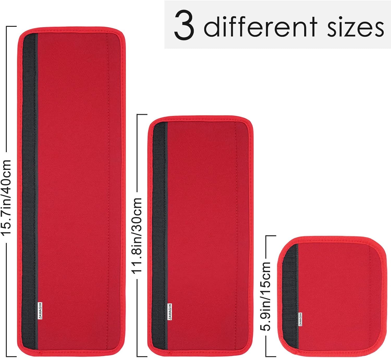 ZAWAGIIK 7 piezas de cubierta de manija de puerta de refrigerador, lavable para electrodomésticos de cocina, nevera, horno, microondas,