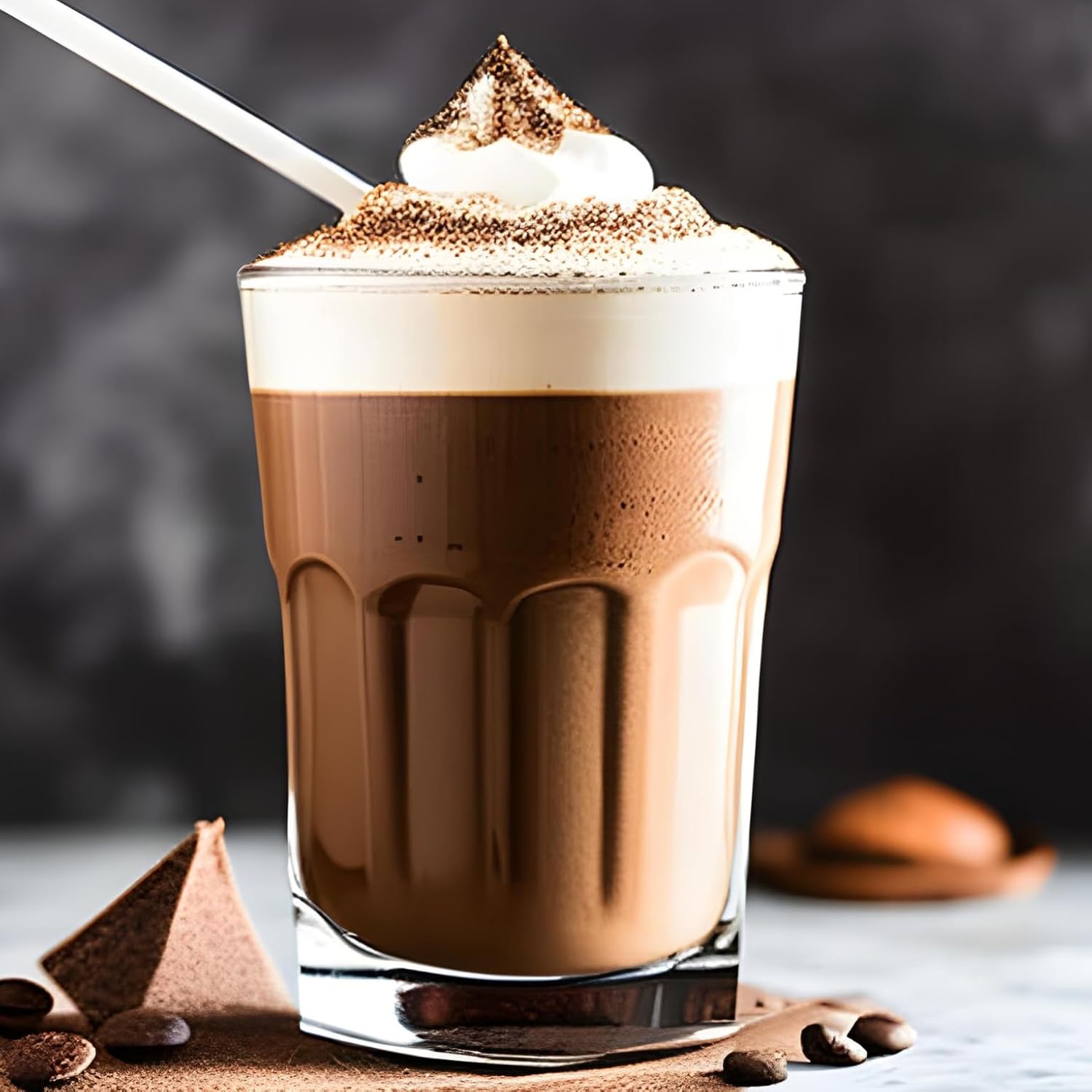 crait Mezcla de café helado moca frappe, polvo de frappe, base de frappe, fácil de hacer frappes, mezcla de café congelado, café moca 2 libras (32