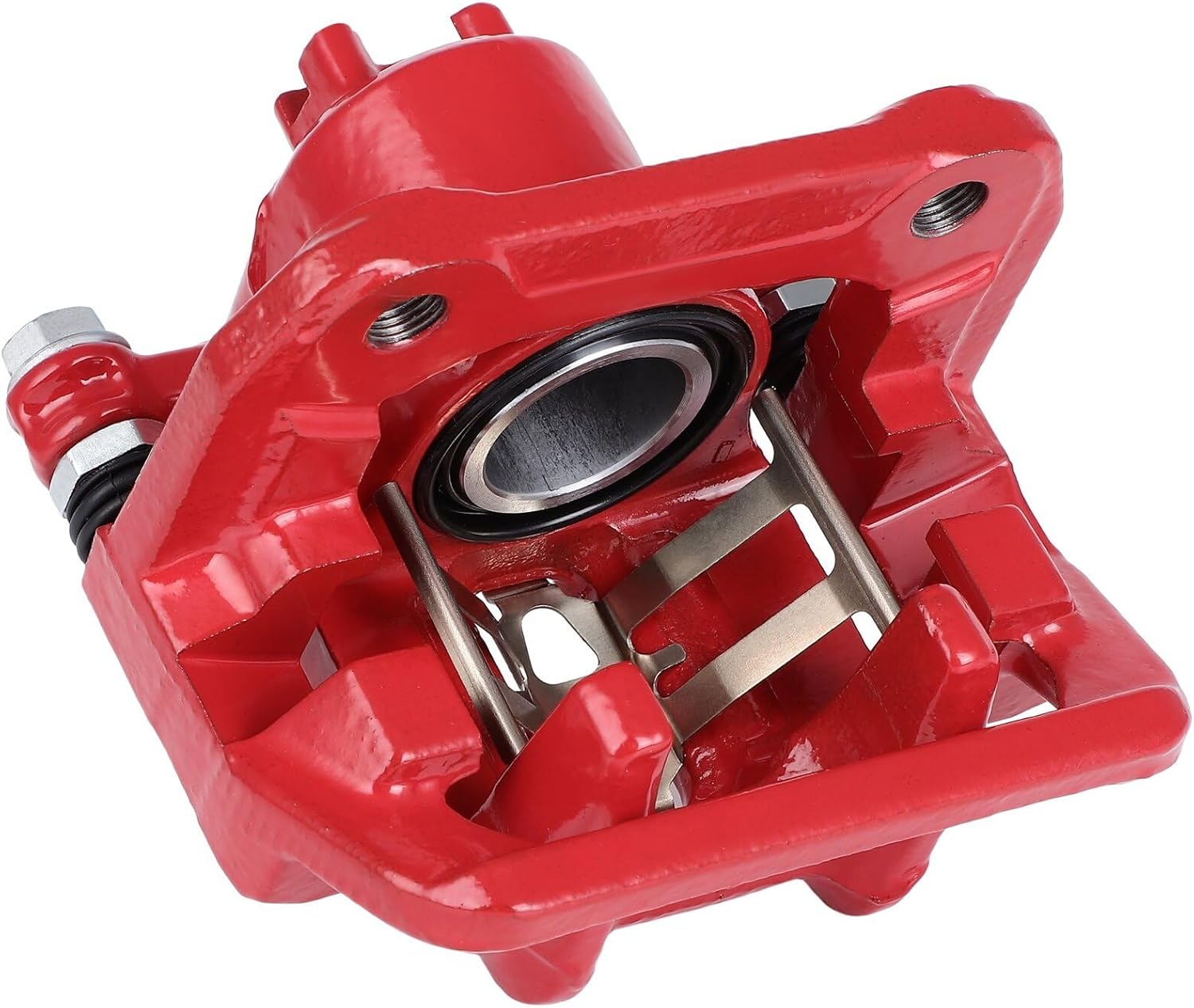 SCITOO Pinza de freno trasera derecha con soporte 19B6887 rojo compatible para Acura RDX 2013-2018 para Honda Crosstour 2012-2015 para Honda CR-V