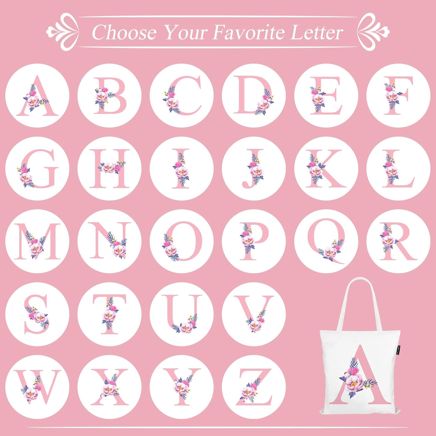Fmeida Bolsa de mano con monograma para mujer, Initia S, regalos de cumpleaños para profesores, mamás amigos, regalos personalizados para dama de