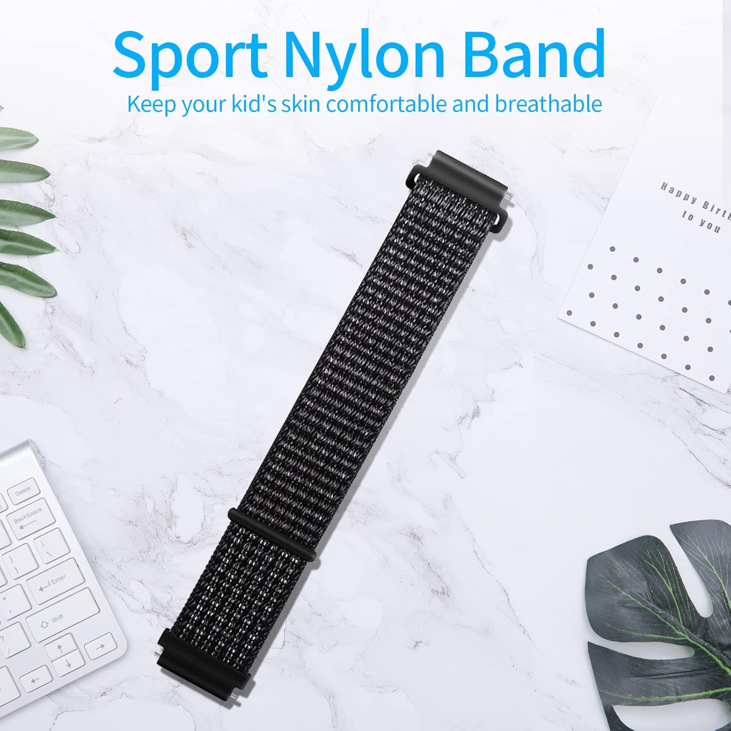 Correa de nailon de repuesto para niños compatible con Xplora X5  XGO 2XGO 3, correas de reloj de velcro diseñadas especialmente para niños y niñas,