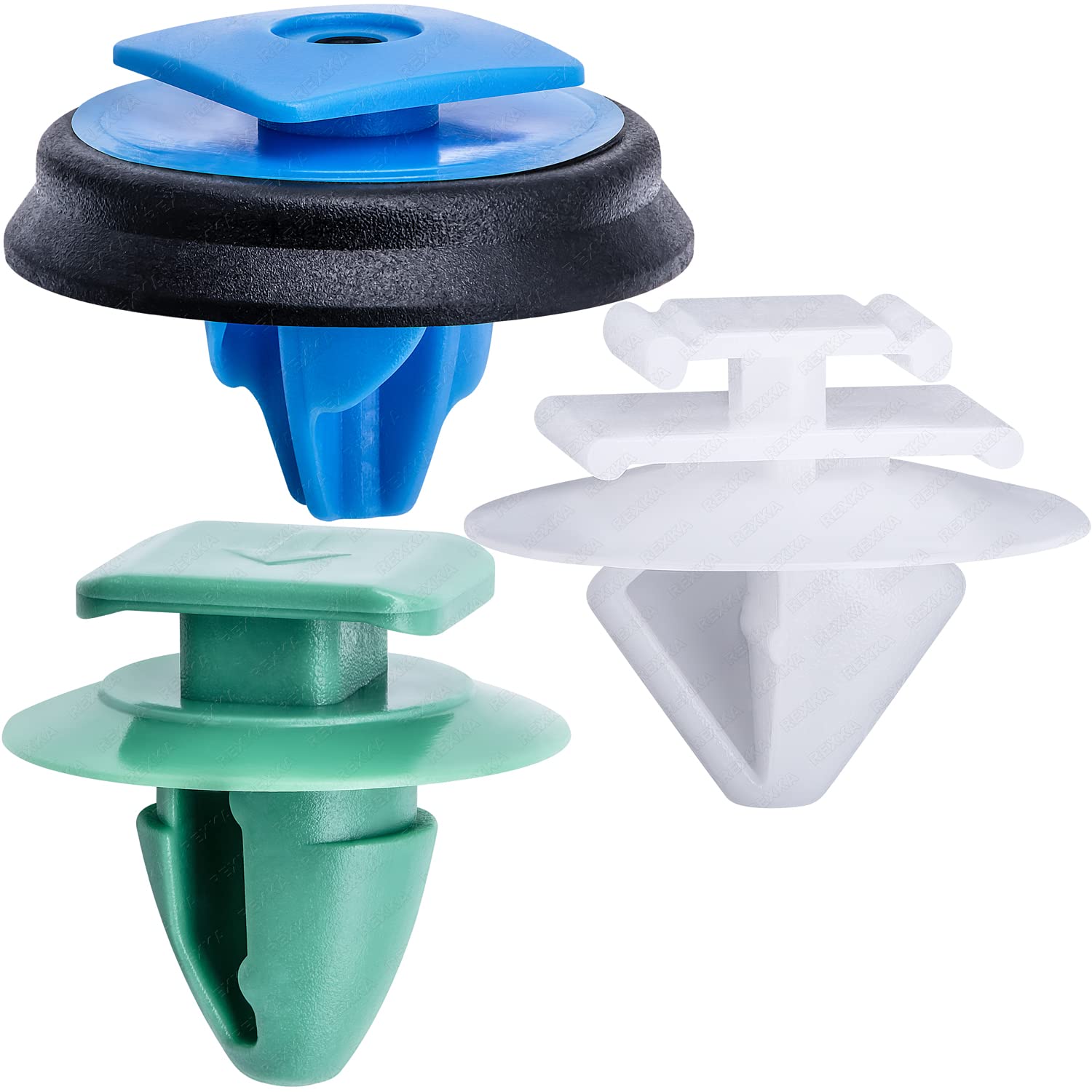 Rexka 20 juegos de clips de moldura de puerta para Jeep Renegade Fiat 500 5SR17JXWAA 68102758AA 68241251AA