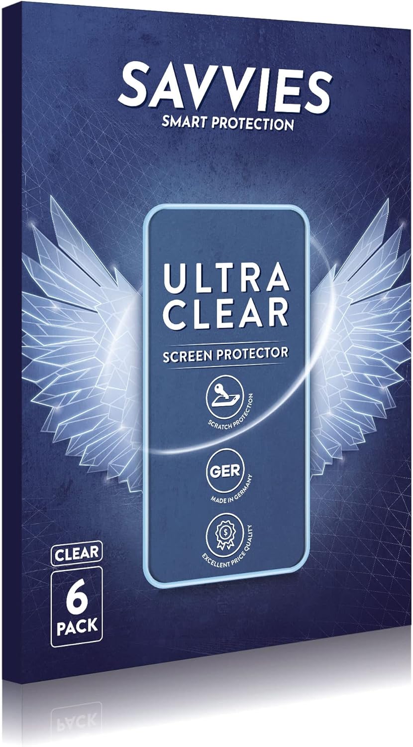 Protector de pantalla compatible con Suzuki V-Strom 800DE 2023 Protector de pantalla transparente, paquete de 6 unidades