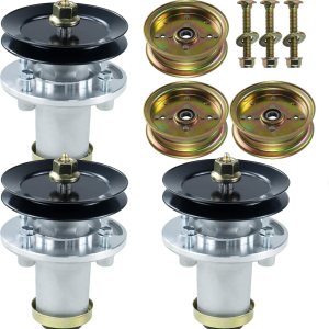 Paquete de 3 unidades 539112170 con polea 153535 539132728 sustituye a la polea 129861, 153535, 173436, 177865, 532177865, 539112171, 5321733. 436, Paquete de 3 unidades 539112170 con polea 153535 539132728 sustituye a la polea 129861, 153535, 173436, 177865, 532177865, 539112171, 5321733. 436,