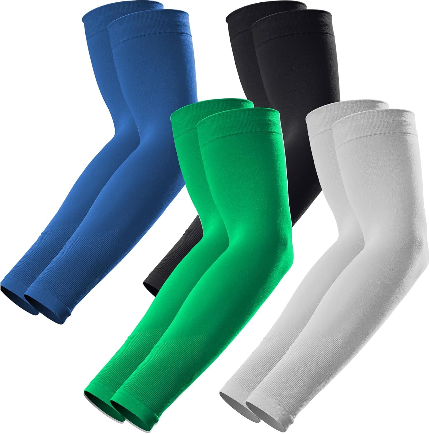 GOUNOD Mangas de brazo para protección solar con cubierta UV, mangas refrescantes para cubrir tatuajes para entrenar, fútbol