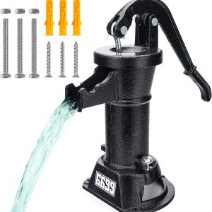 6699 Bomba de jarra de hierro fundido duradera, bomba de pozo de succión manual antiguo, bomba de transferencia de agua, elevación máxima de 25 6699 Bomba de jarra de hierro fundido duradera, bomba de pozo de succión manual antiguo, bomba de transferencia de agua, elevación máxima de 25