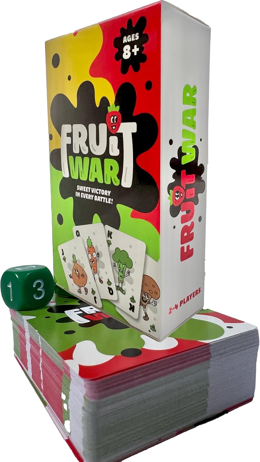 Blakruut Juegos Fruit War, un juego familiar que es un giro en el clásico Game of War, con juego más rápido, batallas intensas y divertidos diseños