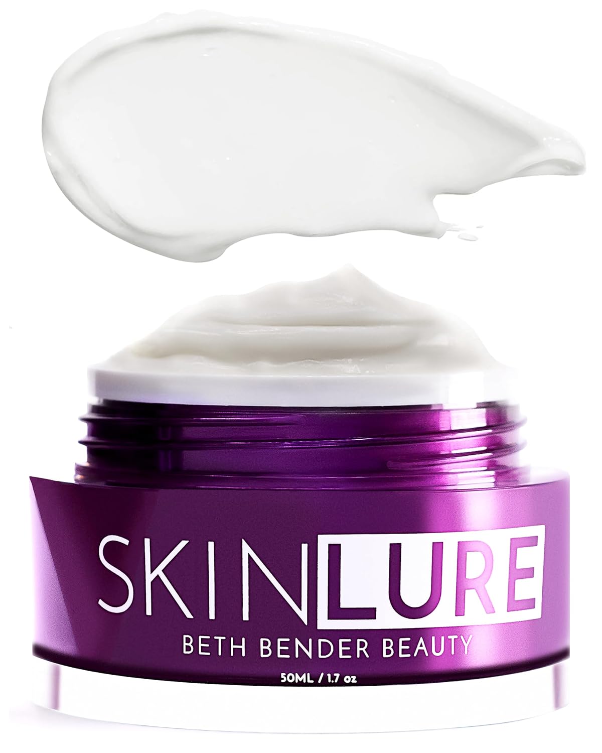 SKINLURE Hidratante facial hidratante con vitamina C y ácido hialurónico  Hidratante facial antienvejecimiento para piel sensible seca  Revive