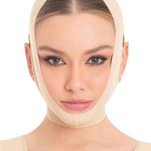 M&D Cara Adelgazamiento Correa de barbilla Lipo Compresión Prenda Mentonera Postquirúrgica Facial Beige S M&D Cara Adelgazamiento Correa de barbilla Lipo Compresión Prenda Mentonera Postquirúrgica Facial Beige S