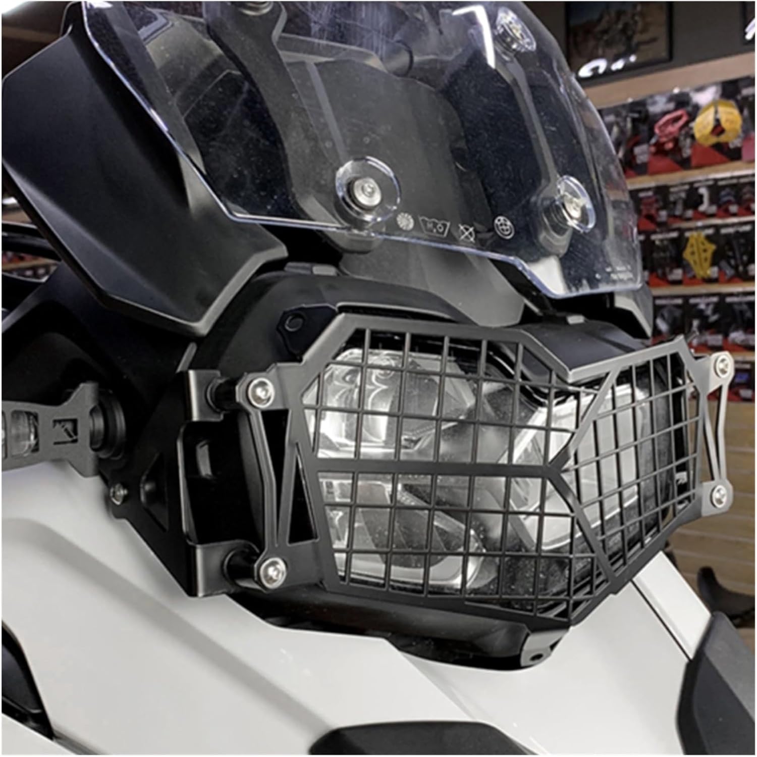 Accesorios de motocicleta para BM-&W F850GS F 850 GS F850 GS F 850GS 2018 2019 2020 2021 2022 Cubierta de protección de faros delanteros Rejilla de