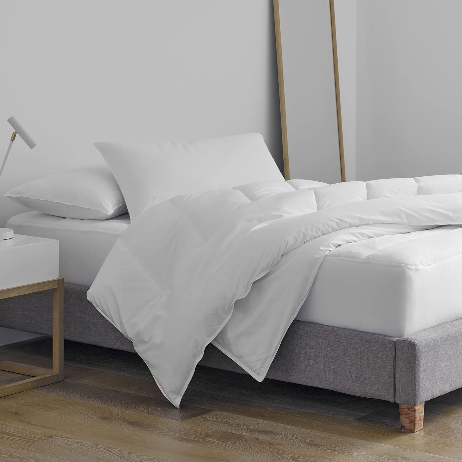 Martex Clean Essentials – Juego de almohada, tamaño King, color blanco, 2 piezas