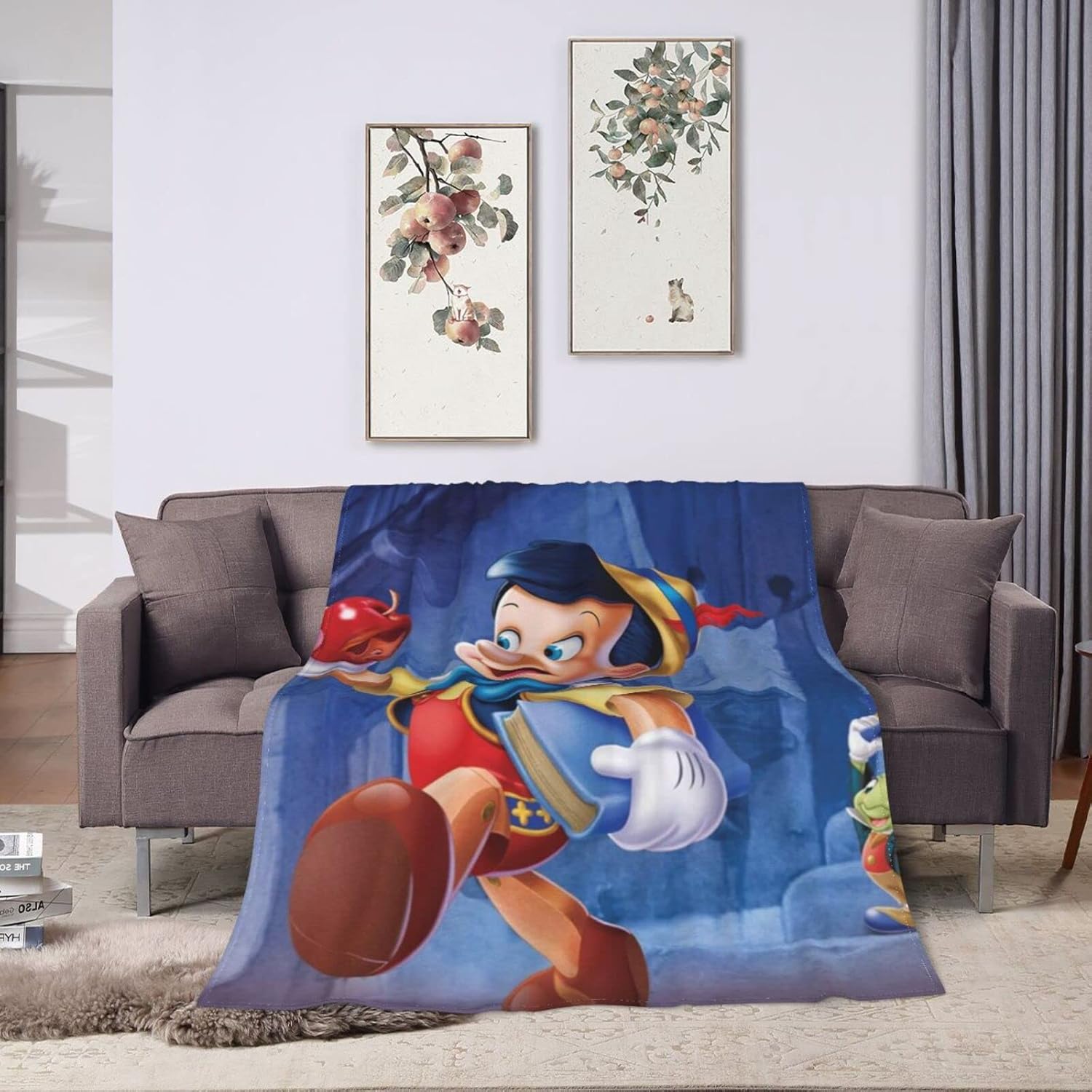 Añade un toque de anime a tu hogar con mantas de franela súper suaves de 50 x 40 pulgadas
