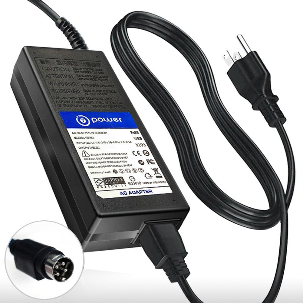 T-Power – Cargador para enchufe fijo de 24 V y 4 pines TFT, TV LCD Targa LT3010 FSP180-AAA FSP FSP150-AAAN1 9NA1501700 FSP150-ABB 9NA1500900