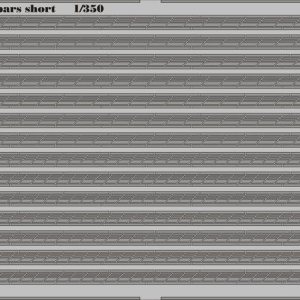 Eduard Models Barandilla 45 3-Bar Short Detalle Set Photo-Etch Eduard Models Barandilla 45 3-Bar Short Detalle Set Photo-Etch