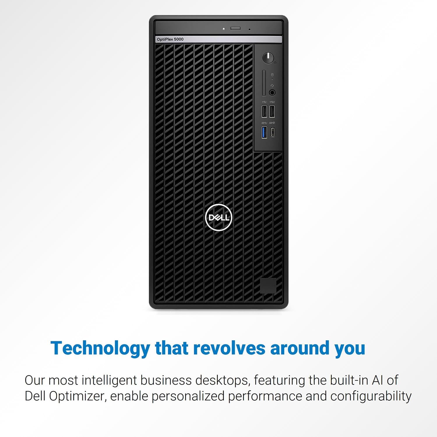 Dell OptiPlex Serie 5000 Business Tower – Computadora de escritorio, procesador Intel Core i5-12500 de 12 generación, 32 GB de RAM, SSD PCIe de 1