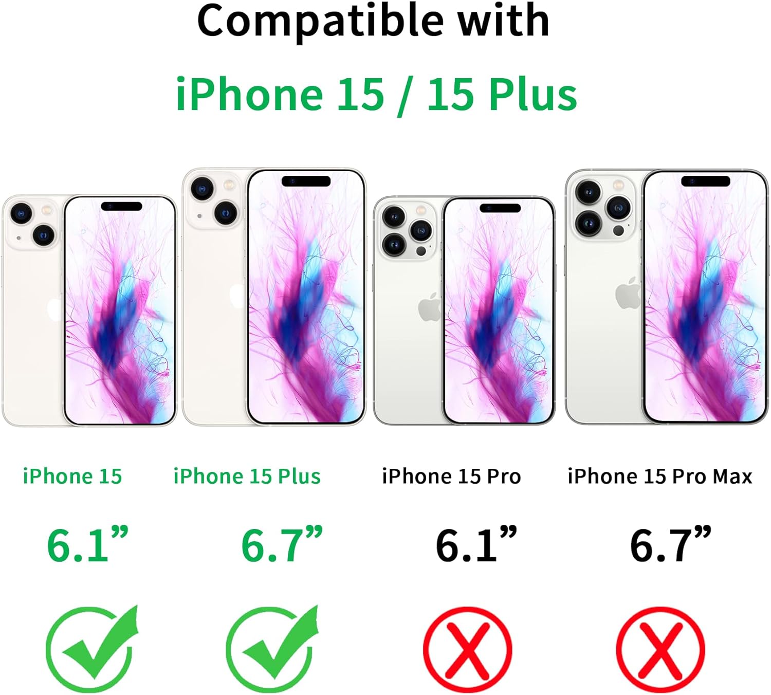 Protector de lente de cámara para iPhone 15 y 15 Plus, cubierta antiarañazos, vidrio templado 9H, protector de pantalla de cámara de metal a prueba