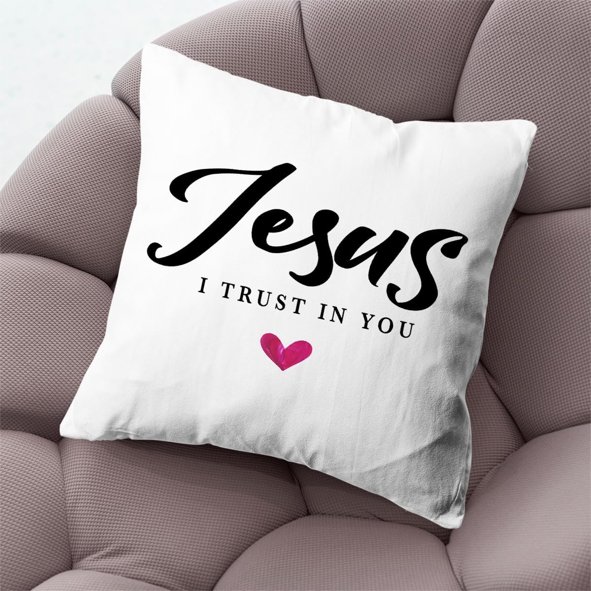 Fundas de almohada con versículo bíblico, regalos cristianos, cita inspiradora, regalos motivacionales, oración religiosa, decoración del hogar para
