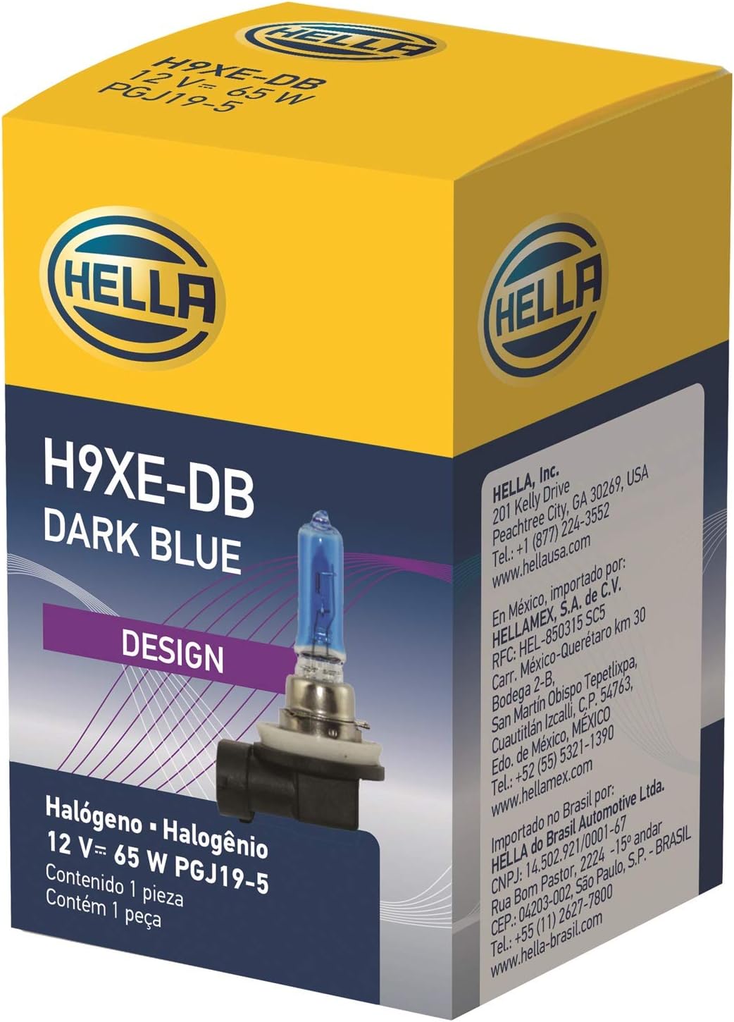 Hella Bombilla H9 2.0TB H9 12V 65W Pgj19-5 Hp2.0 (2)
