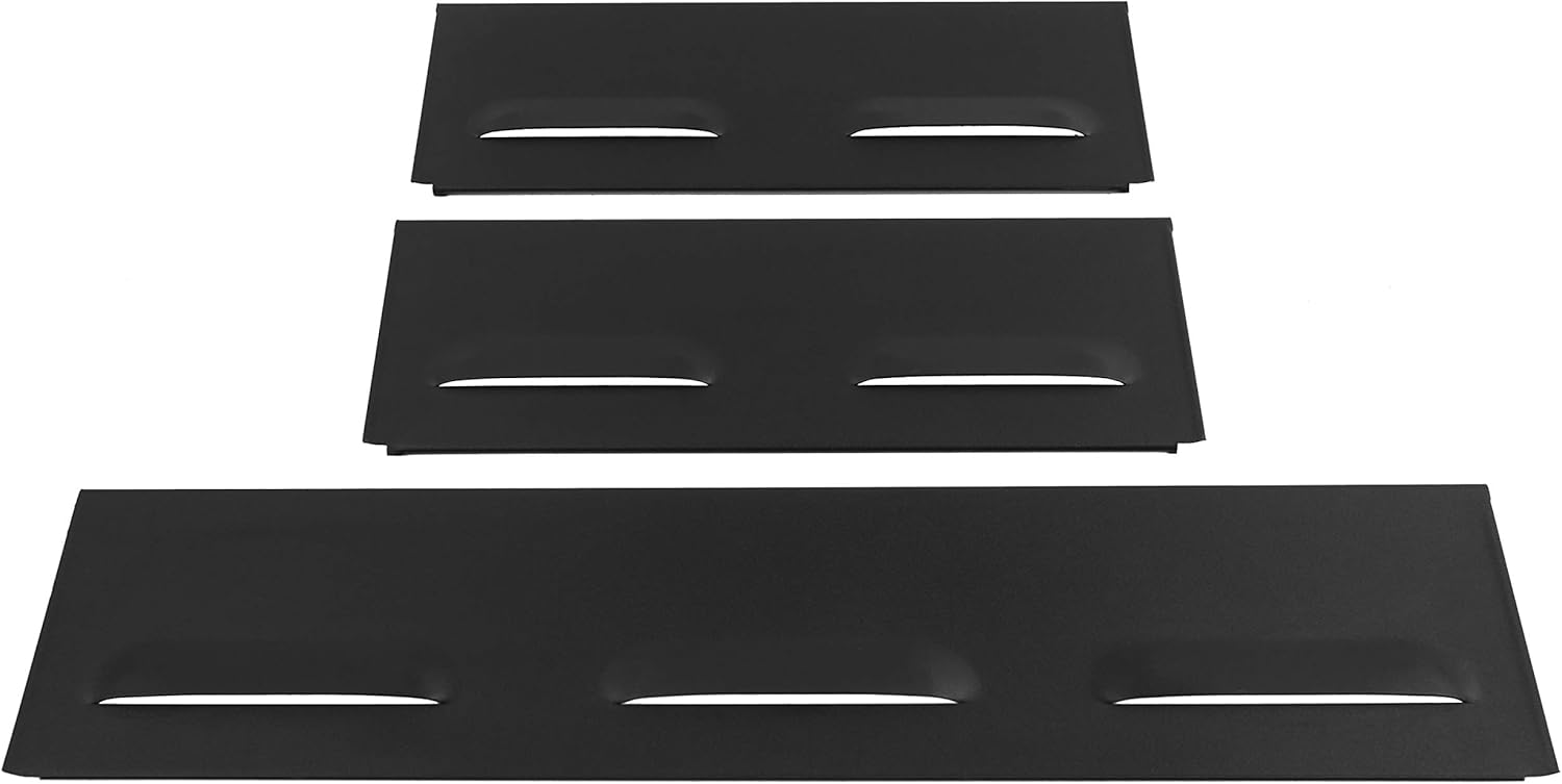 5017 – Pantalla de viento para Blackstone de 17 pulgadas (bandeja de grasa frontal) y otras planchas, protector de viento, color negro