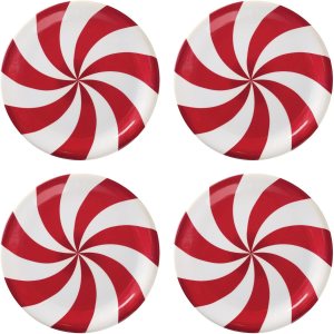 UP ware – 4 platos de melamina de 6 pulgadas para postre para aperitivos, platos pequeños para servir, platos de fiesta, platos redondos para UP ware – 4 platos de melamina de 6 pulgadas para postre para aperitivos, platos pequeños para servir, platos de fiesta, platos redondos para