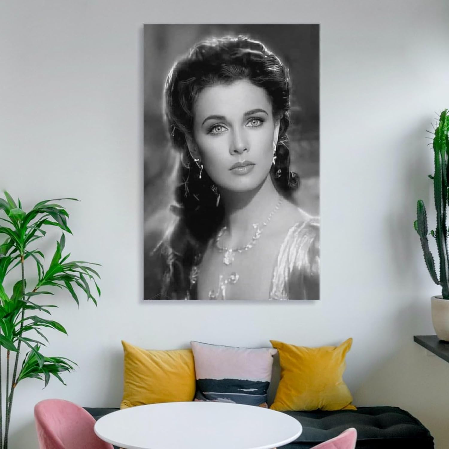 Vivien Leigh – Póster conmemorativo de actriz de cine famosa, 30 regalos, lienzo de pintura, arte de pared, impresiones de cuadros decorativos,