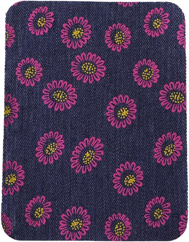 Parches de mezclilla para planchar, parches de jeans para jeans dentro y fuera de la ropa para reparación y decoración (10 hojas de colores