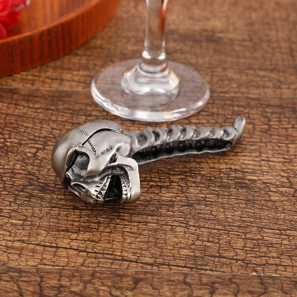 Abrebotellas con cabeza de calavera, abridor de botellas de cerveza, abridor de botellas de cerveza creativo para camarero, amigo, restaurante bar y