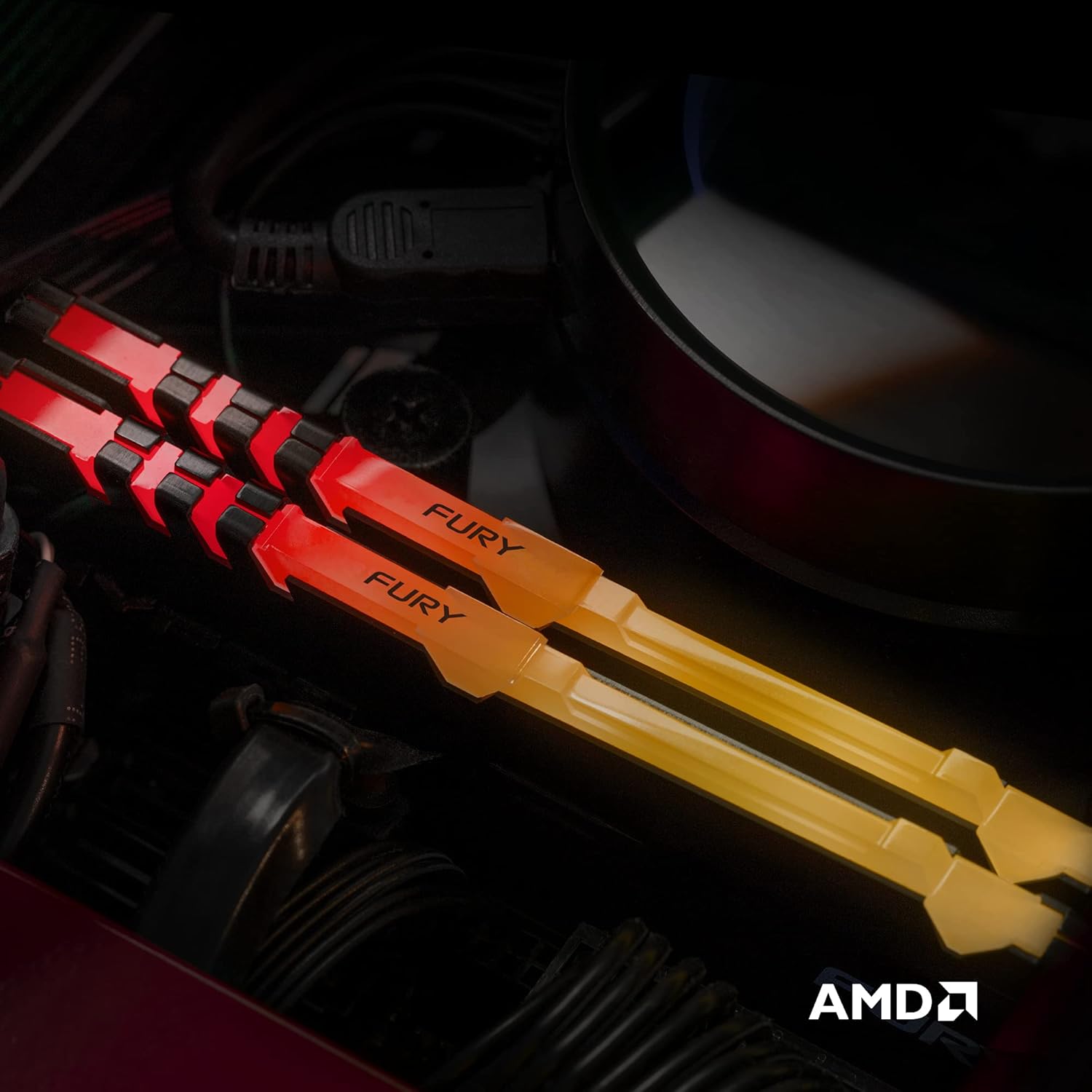 Kingston Fury Beast KF432C16BBA8 – Memoria de escritorio RGB 8 GB 3200 MHz DDR4 CL16